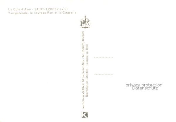 Saint Tropez Var Vue generale aerienne le nouveau Port e – Bild 2