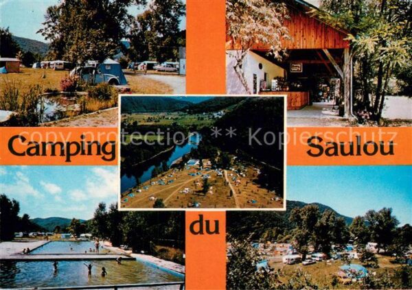 Argentat Camping du Saulou Entree Le Bar Vue gen