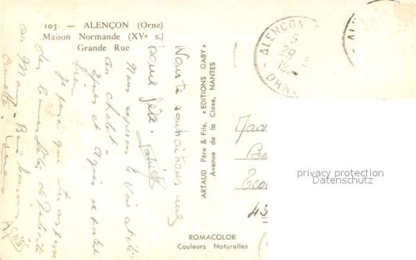 Alencon 61 Maison Normande XVe siècle Grande Rue – Bild 2