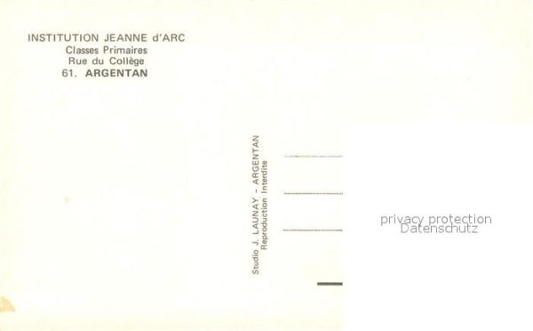 Argentan Institution Jeanne d_Arc – Bild 2