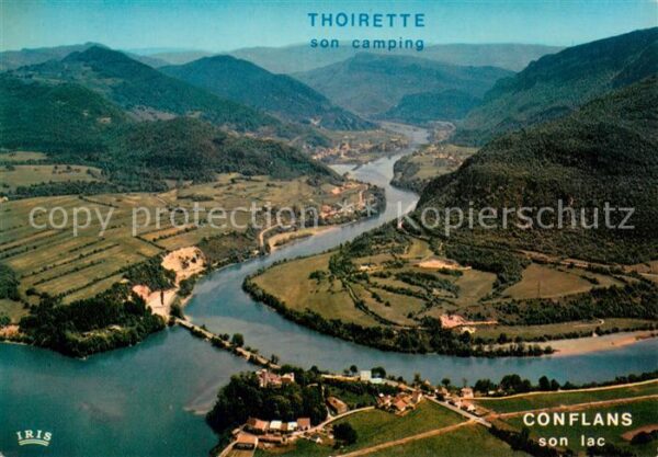 Thoirette Les Gorges de l'Ain Conflancs son lac v