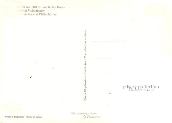 Leukerbad Thermal Freiluftbäder Gemmipass und Pla – Bild 2