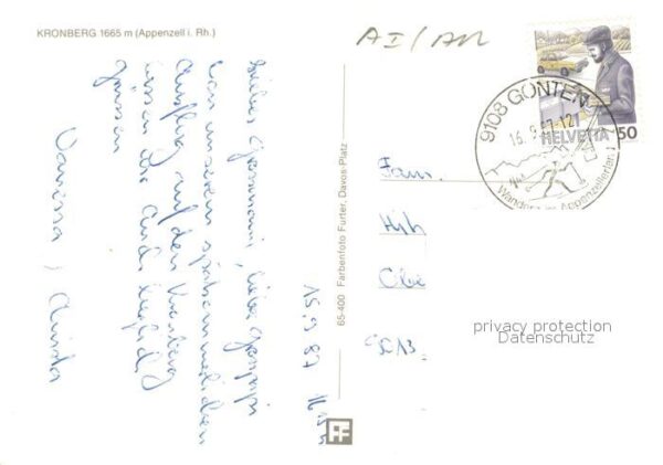 Kronberg Appenzell Bergstation Bergbahn Fernsicht – Bild 2