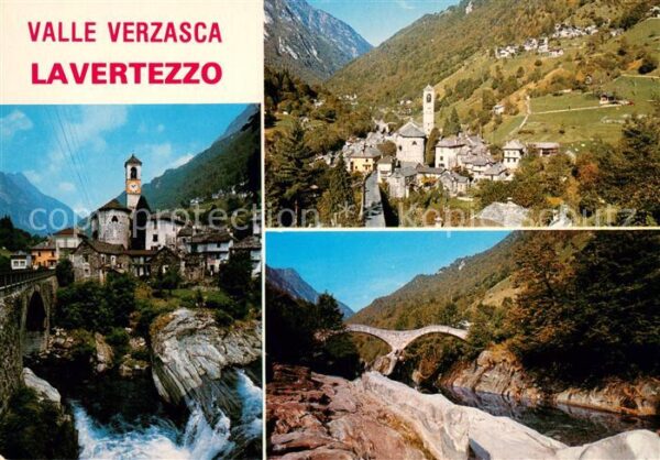 Lavertezzo Panorama Valle Verzasca