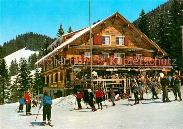 Hochstuckli Berggasthaus Herrenboden Wintersportpla