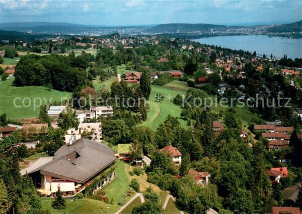 Rueschlikon Hotel Belvoir Zürichsee Fliegeraufnahme