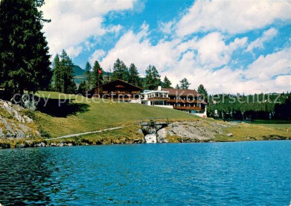 Wolfgang Davos GR Blaukreuzferienheim Seebüel Bergsee