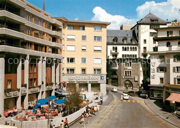 St Moritz GR Sonnenplatz Hotel Confiserie Hauser Inn