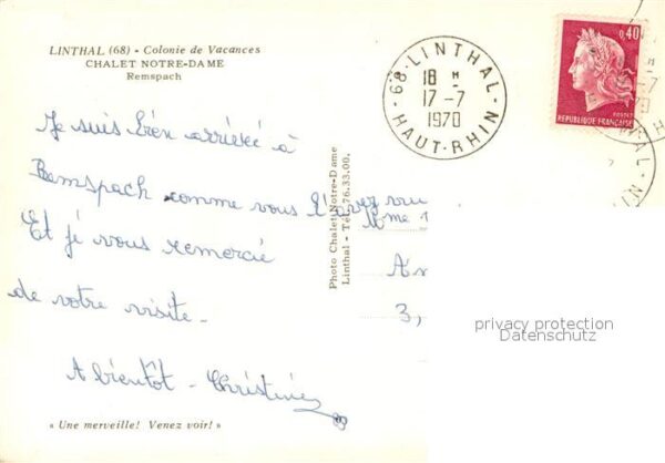 Linthal Elsass Chalet Notre Dame – Bild 2