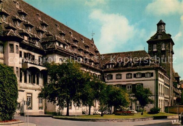 Strasbourg Alsace Hôpital Bâtiment du XVIIIe siècle
