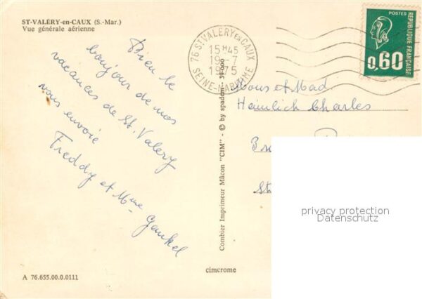 Saint-Valery-en-Caux Vue aérienne – Bild 2