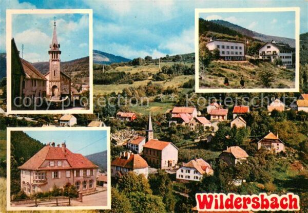 Wildersbach Eglise Mairie Colonie de vacances