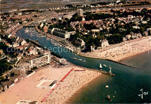 Le Pouliguen Le Port Vue aerienne