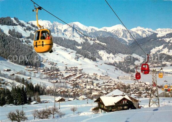 Zweisimmen Gondelbahn Zweisimmen Rinderberg
