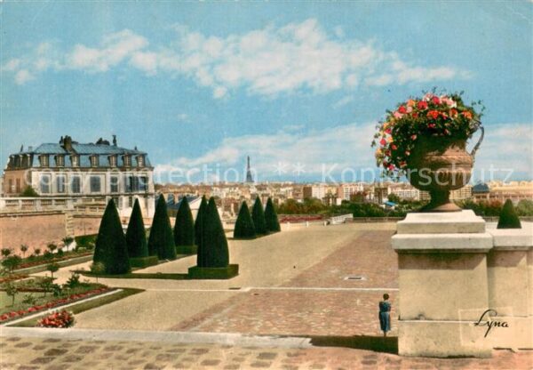Saint Cloud 92 Le Parc Vue generale vers Paris