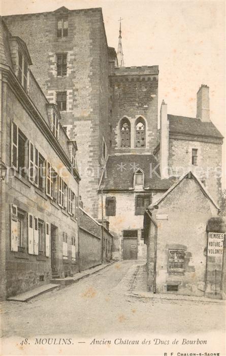 Moulins 03 Allier Ancien Chateau des Ducs de Bourbon