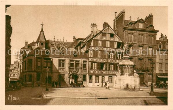 Rouen Musee Place de la Pucelle Hôtel de Bour