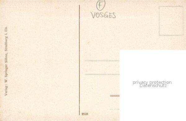 Senones Vosges Kampfgebiet der Vogesen 1. Weltkrieg – Bild 2