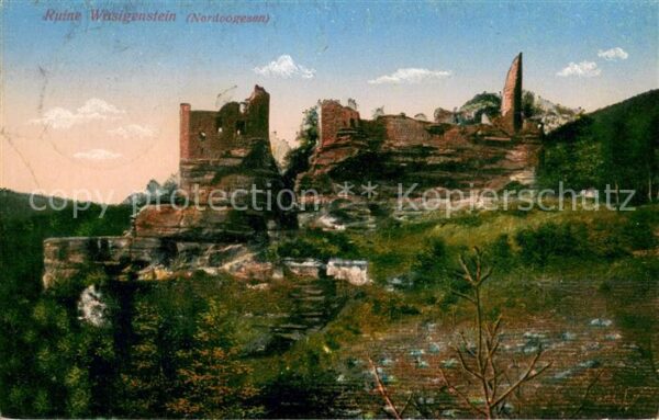 Wasigenstein Ruine Vosges Burgruine Vogesen