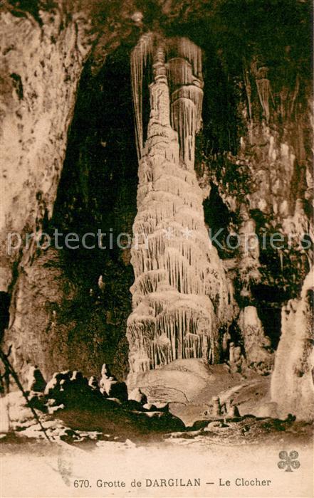 Dargilan Grotte de Dargilan le clocher