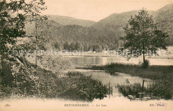 Retournemer Lac de Vosges Aux bords du lac
