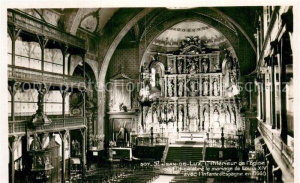 Saint-Jean-de-Luz Intérieur de l'Eglise