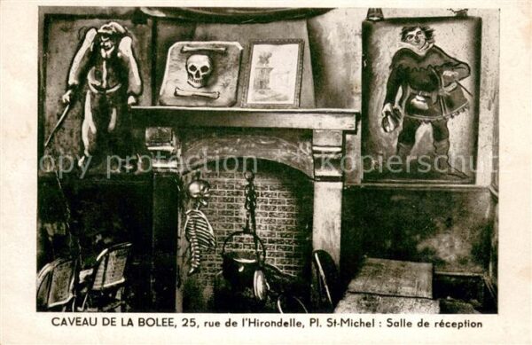 Paris 75 Caveau de la Bolée Place Saint Michel S