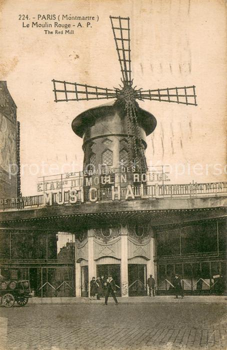 Montmartre Paris Moulin Rouge