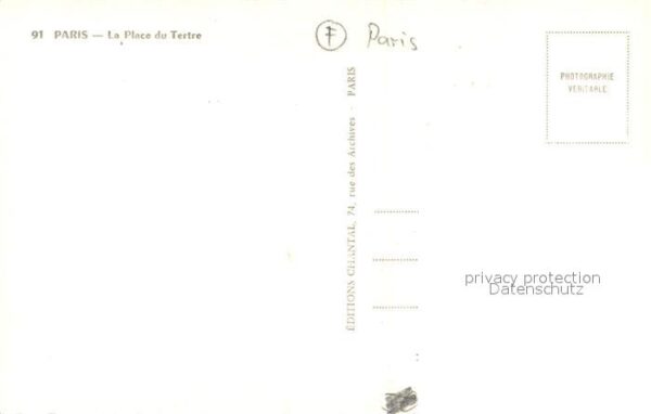 Paris 75 Place du Tertre – Bild 2