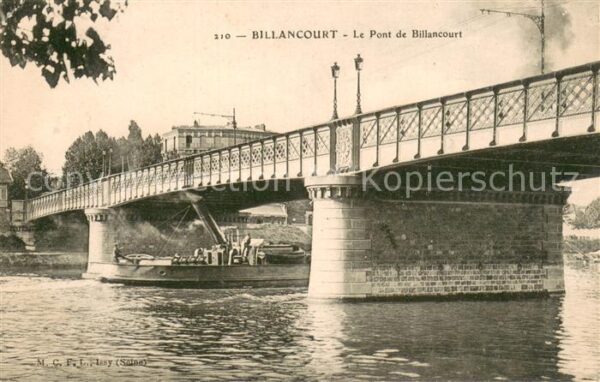 Billancourt 92-Boulogne Pont de Billancourt