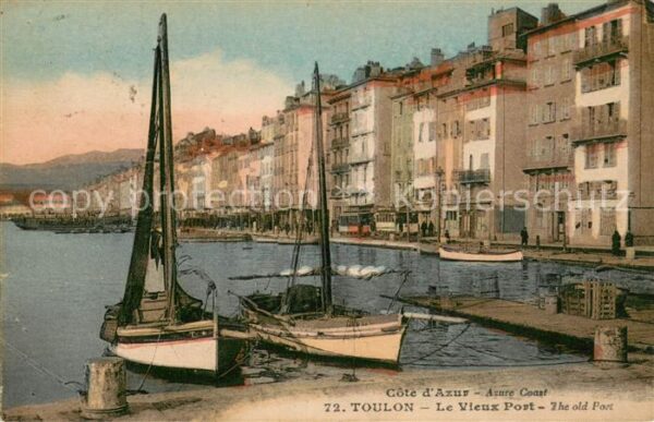 Toulon Var Vieux port Côte d_Azur