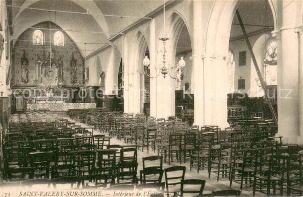 Saint-Valery-sur-Somme Intérieur de l'Eglise