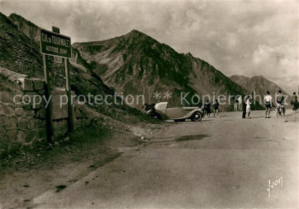 Col du Tourmalet La tranchée du col