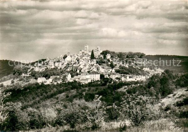 Vezelay Vue Generale côté ouest