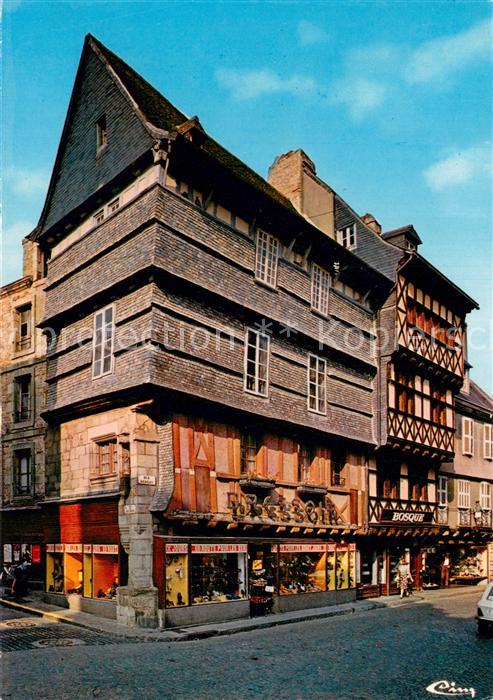 Quimper Maisons anciennes Rue Kéréon