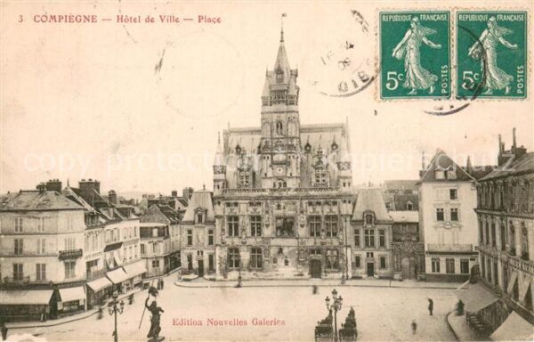 Compiegne 60 Hôtel de Ville Place