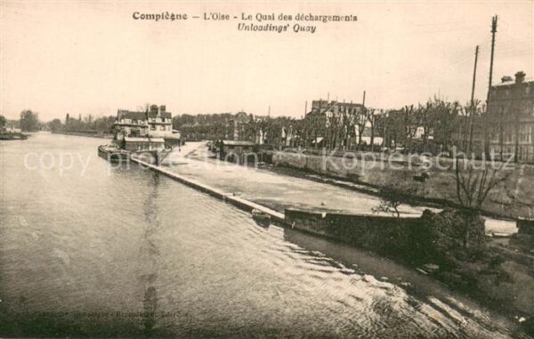 Compiegne 60 Quai des déchargements de l'Oise