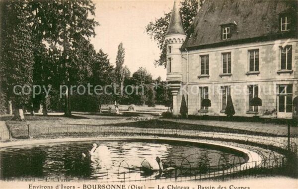Boursonne Chateau Bassin des Cygnes