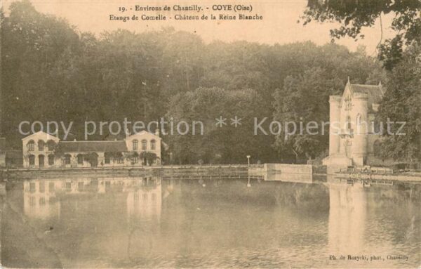 Coye-la-Foret Etangs de Comelle Chateau de la Reine B
