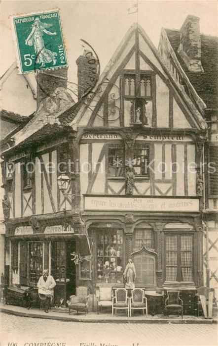 Compiegne 60 Vieille maison