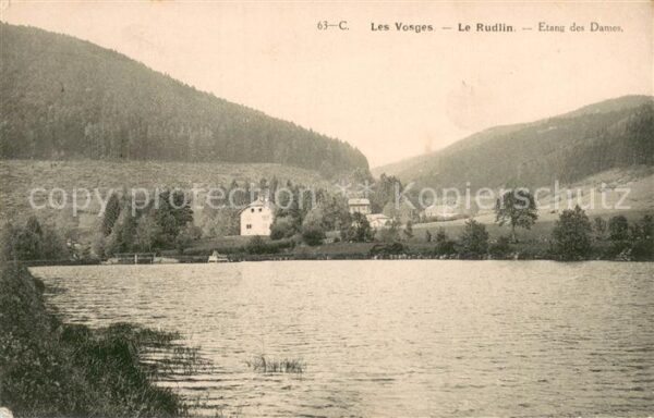 Le Rudlin Etang des Dames les Vosges