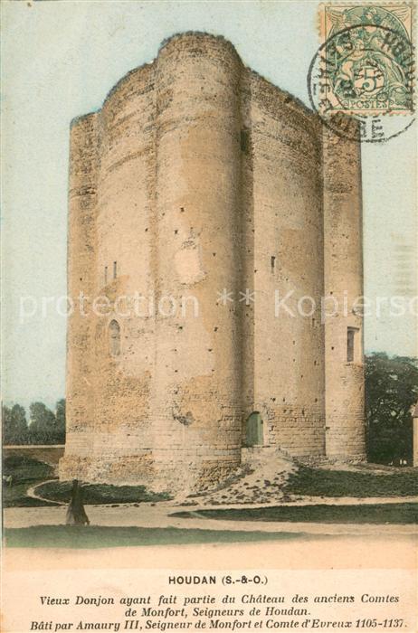 Houdan Chateau des anciens Comtes de Monfort S