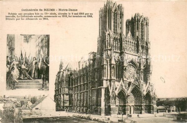 Reims 51 Cathedrale Notre Dame