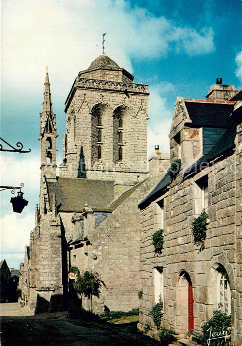 Locronan Demeures anciennes la chapelle et l’egl