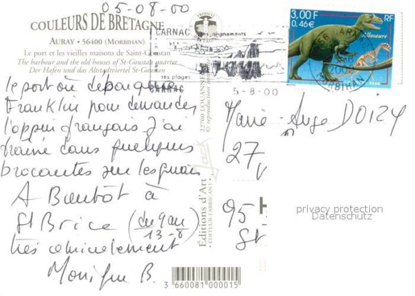 Auray 56 Le port et les vieilles maisons de Sain – Bild 2