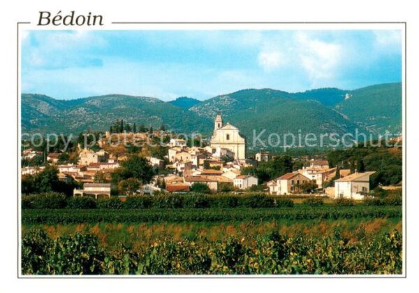 Bedoin Charmant village provencal au pied du M