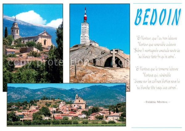 Bedoin Village provencale au pied du Mont Vent