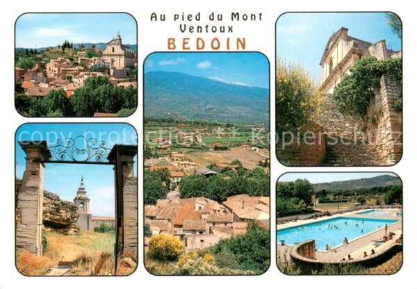 Bedoin Village provencale au pied du Mont Vent