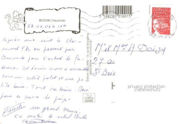 Bedoin Village provencale au pied du Mont Vent – Bild 2