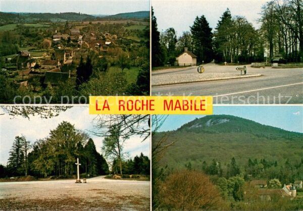 La Roche-Mabile Vue Generale Croix de Médavy Croix Mada